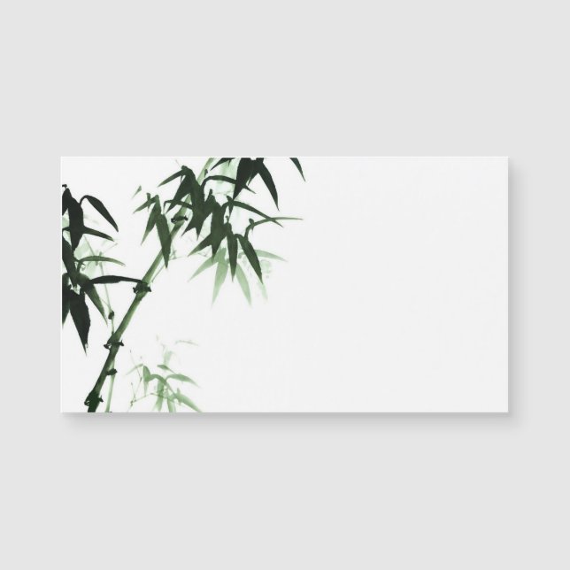 O bambu da aguarela desengaça l toque oriental do (Frente)