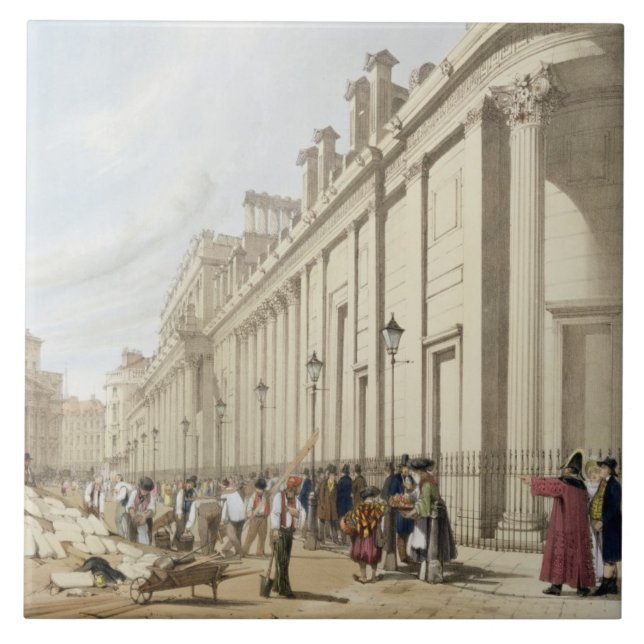 O Banco da Inglaterra que olha para a mansão Ho (Frente)
