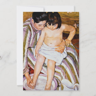 O banho de Mary Cassatt, mãe que banha a arte infa