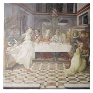 O banquete de Herod (fresco) (veja igualmente