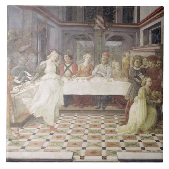 O banquete de Herod (fresco) (veja igualmente (Frente)