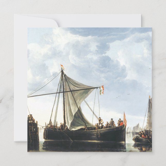 O Barco de Passagem Aelbert Cuyp (Frente)