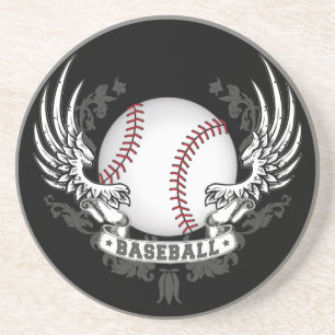 O basebol voa a porta copos