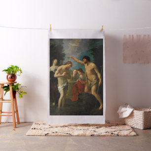 O batismo do tecido personalizado da arte do Crist