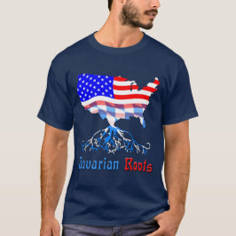 O Bavarian americano enraíza a camisa de T