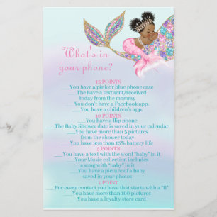 O bebê da Sereia Afro-Americana que está no seu te