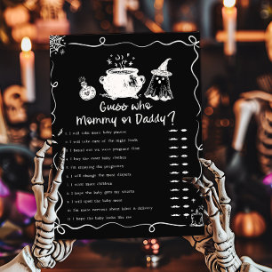 O Bebê Está Sendo Preparado Palpite de Halloween Q