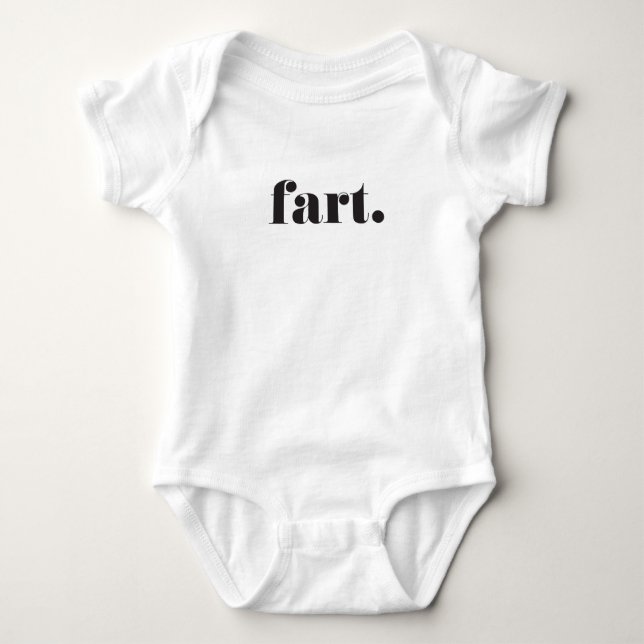 O bebê Fart camisa (Frente)