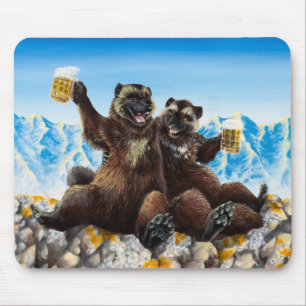 O "bebendo brota" Mousepad