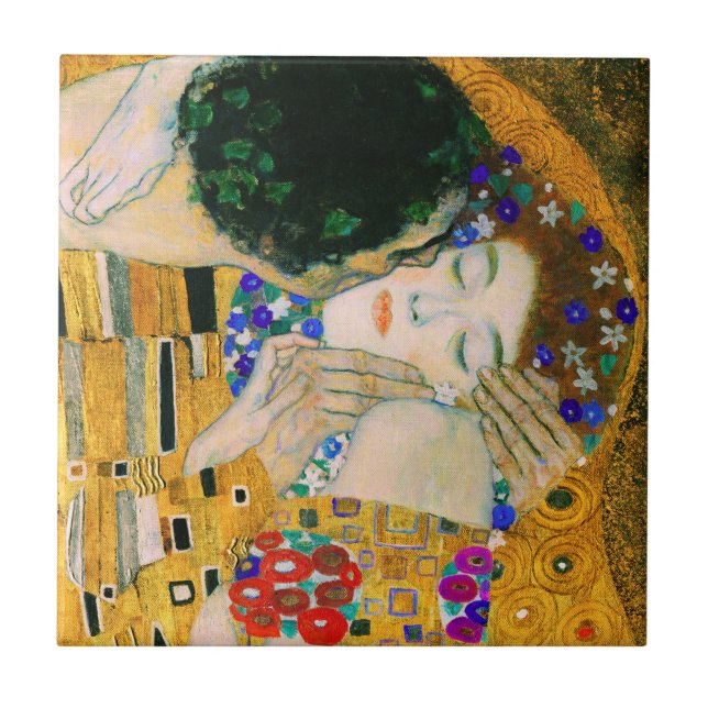 O Beijo de Gustav Klimt (Frente)