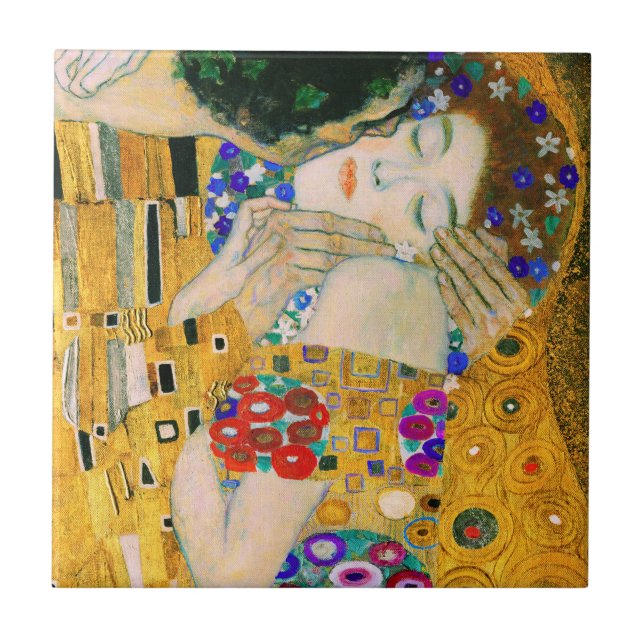 O Beijo de Gustav Klimt (Frente)