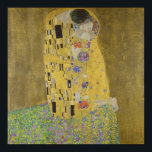 O Beijo de Gustav Klimt - poster<br><div class="desc">O Beijo de Gustav Klimt está exposto no museu de Österreichische Galerie Belvedere, no palácio de Belvedere, Viena.</div>