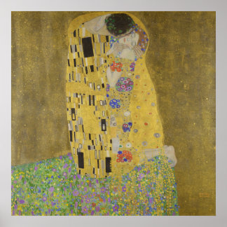 O Beijo de Gustav Klimt - poster