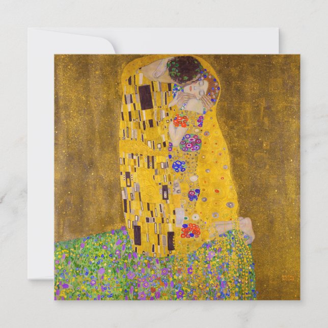 O Beijo | Gustav Klimt | (Frente)