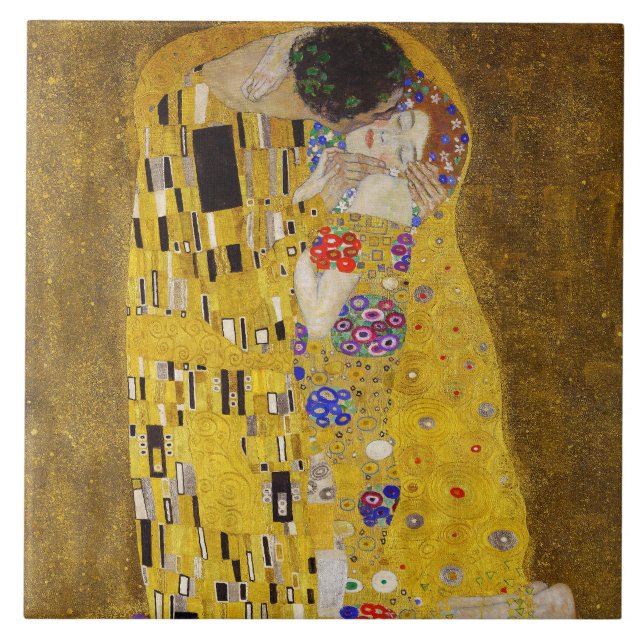 O Beijo - Gustav Klimt (Frente)