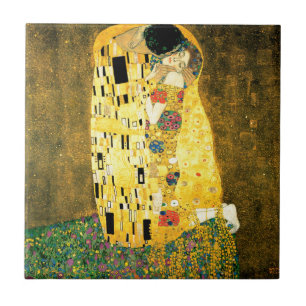 O beijo pela arte Nouveau de Gustavo Klimt