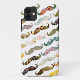 O bigode antigo com vintage modela capas de iphone