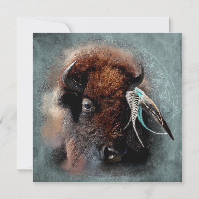 O Bison - Inviabilização, Convidar Cartão (Frente)