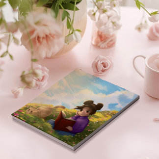 O Bloco de Notas da Menina Leitora e do Gato Ented