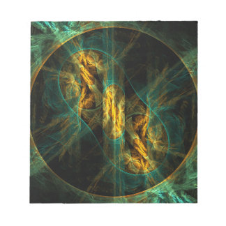 O Bloco de Notas de Arte Abstrato da Selva