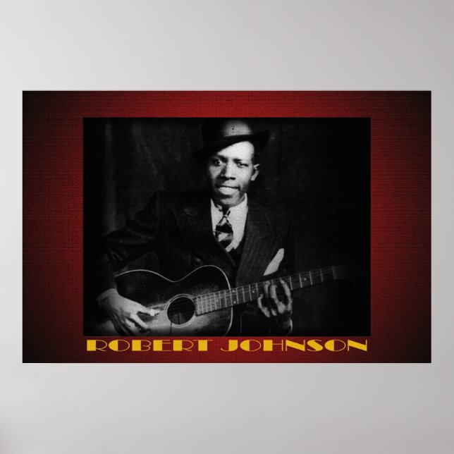 O Blues de Robert Johnson 36 x 24 Poster (Frente)