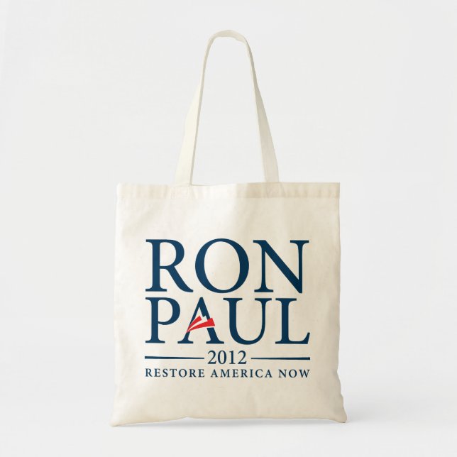O bolsa 2012 de Ron Paul (Frente)