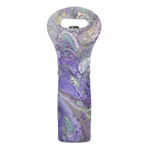 O bolsa abstrato do vinho da lavanda - "Naomi "
