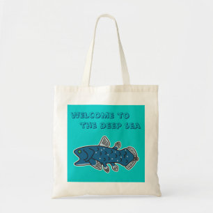 O bolsa "BOA VINDA de Coelacanth ao MAR PROFUNDO "