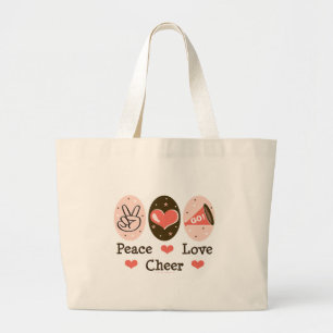 O bolsa Cheerleading do elogio do amor da paz