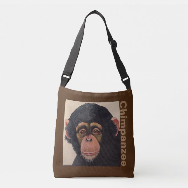 O bolsa crossbody do chimpanzé (Frente)