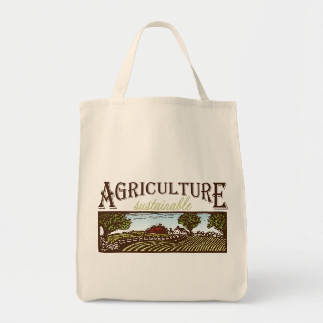 O bolsa da cena da fazenda da agricultura (Frente)