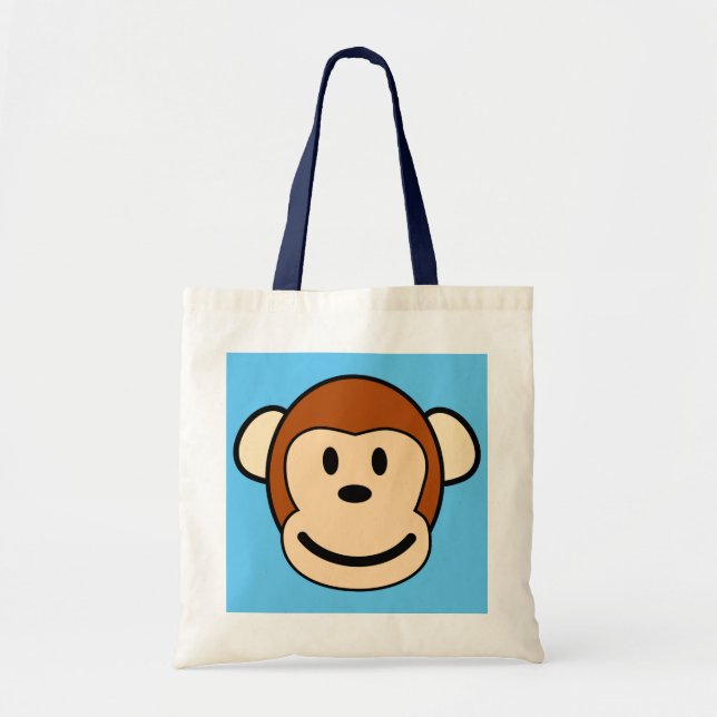 O bolsa da compra da cara do macaco (Frente)