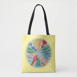 O bolsa da mandala do amante do oceano