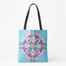 O bolsa da Mandala do flamingo