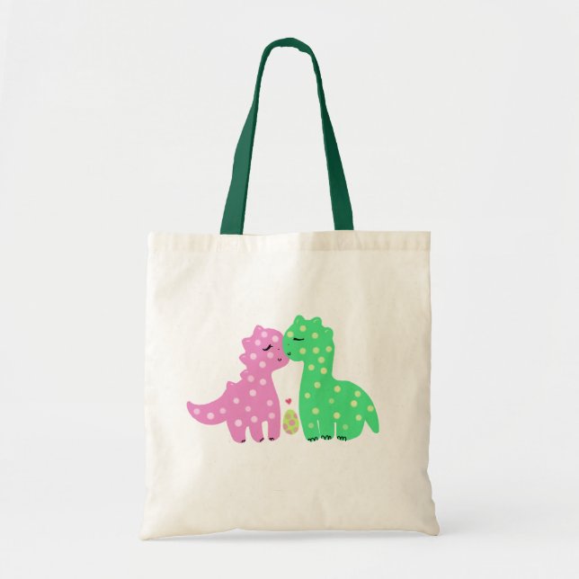 "O bolsa de Dinos bonito" (Frente)