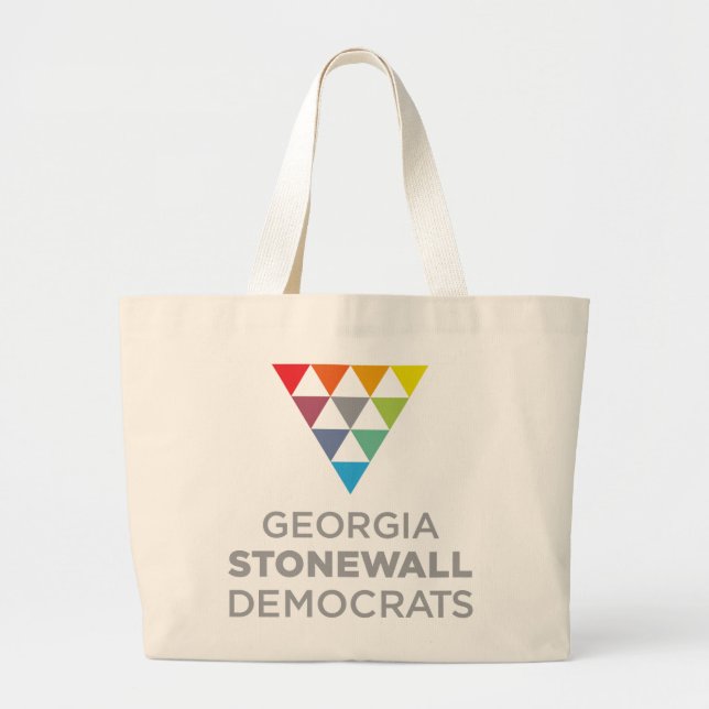 O bolsa de Geórgia Stonewall Democratas (Frente)