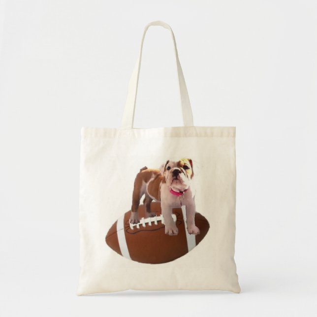 O bolsa de Mascot~Bulldog~Original da equipe (Frente)