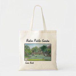 O bolsa do jardim público de Boston dos barcos da