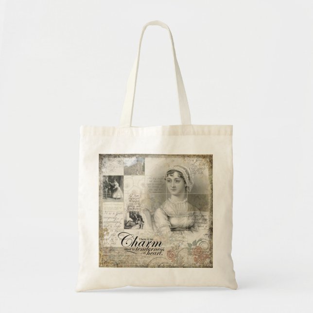 O bolsa do livro de Jane Austen! (Frente)