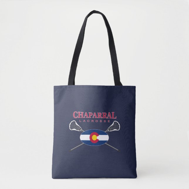 O bolsa do logotipo da bandeira de ChapLAX (Frente)