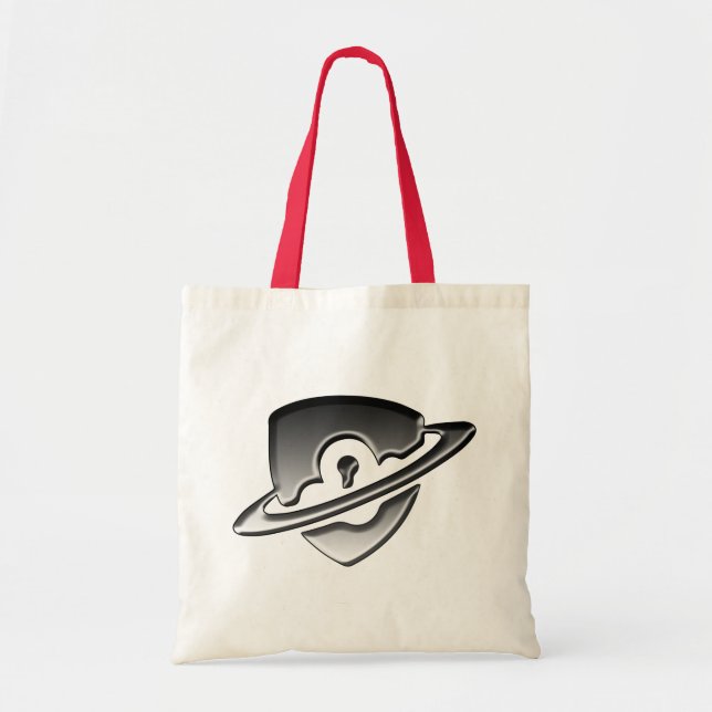 O bolsa do logotipo do Blackwood - prata (Frente)