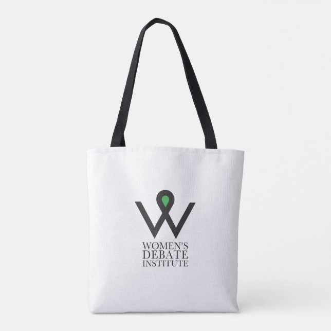 O bolsa do logotipo - WDI (Verso)