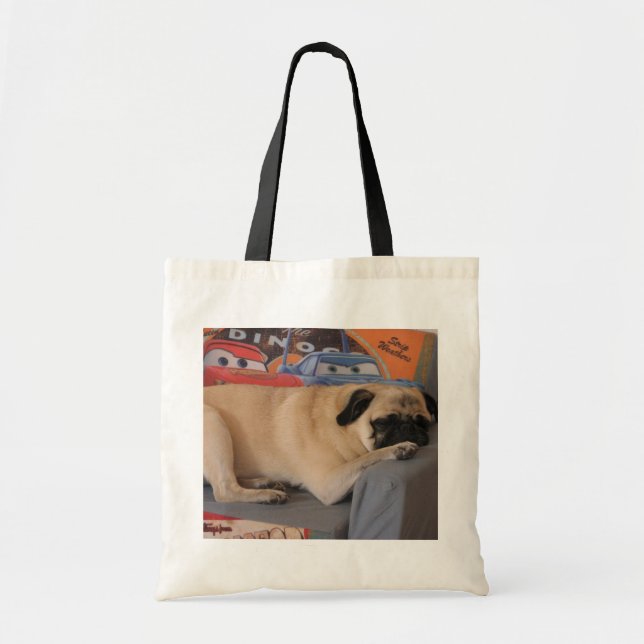 O bolsa do orçamento do Pug (Frente)