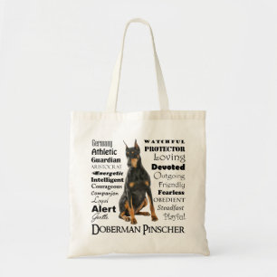 O bolsa dos traços do Doberman