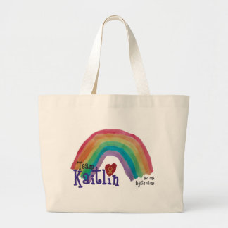 O bolsa enorme de Kaitlin da equipe