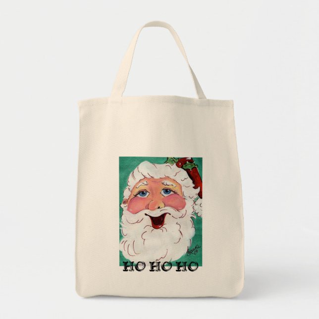 O bolsa feliz do mantimento do papai noel (Frente)
