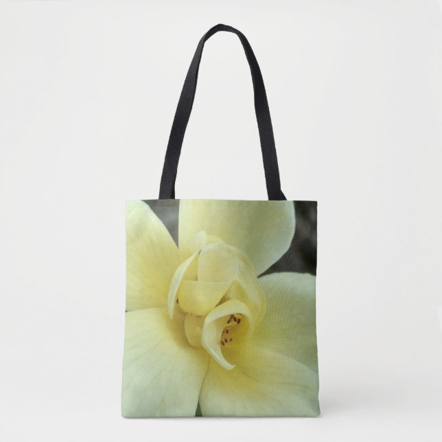 O bolsa floral no amarelo (Frente)