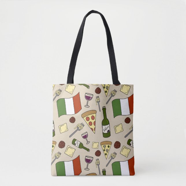 O bolsa italiano da comida (Frente)