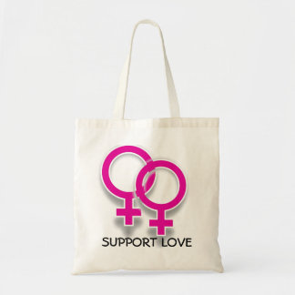 O bolsa lésbica do amor dos símbolos fêmeas do