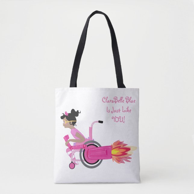 O bolsa perfeito azul de ClaraBelle - BRANCO (Frente)